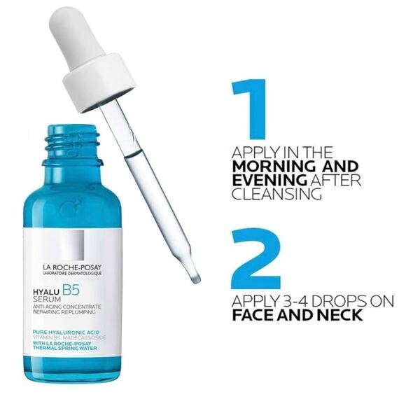 LOT OF 3 LA ROCHE-POSAY HYALU B5 SERUM 30ML ANTI-AGING NEW IN BOX - Picture 4 of 11